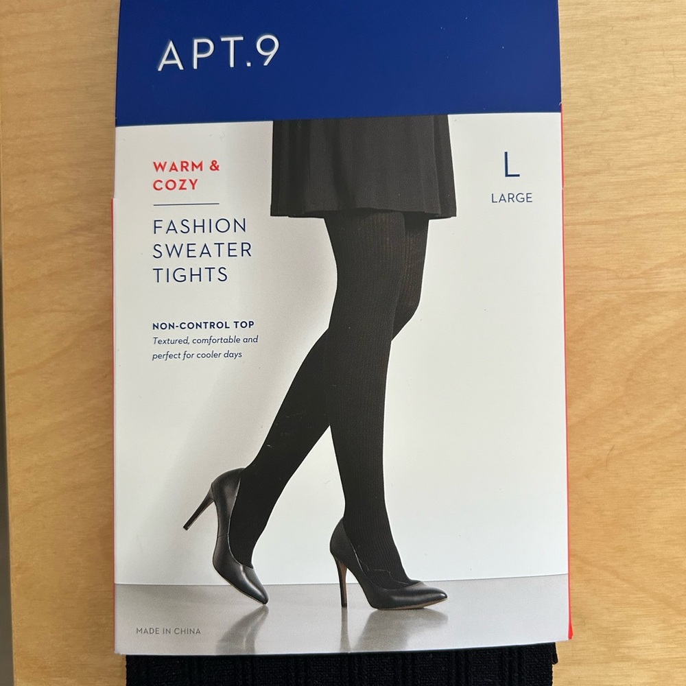 Apt. 9 Size L Sweater Tights